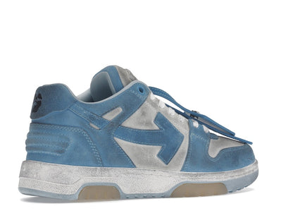 OFF-WHITE OOO Low Out Of Office Suede White Light Blue