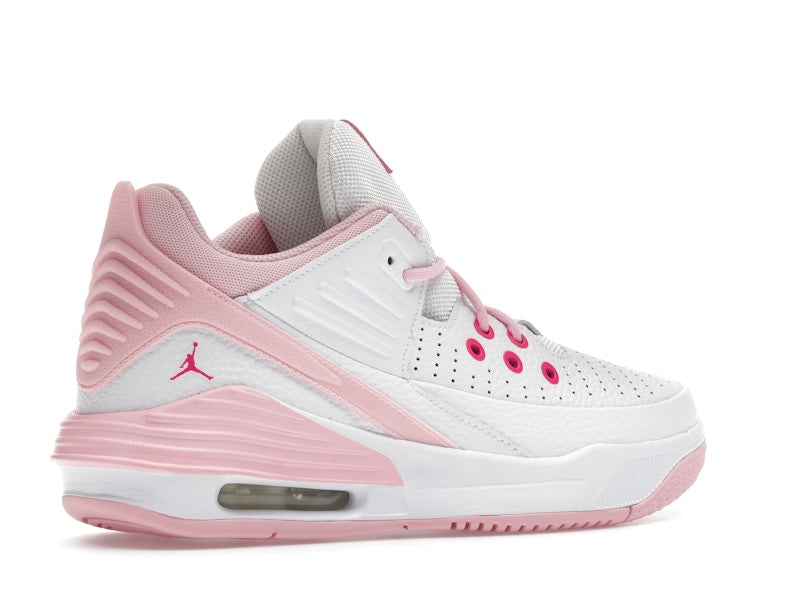 Jordan Max Aura 5 White Fierce Pink Medium Soft Pink (GS)