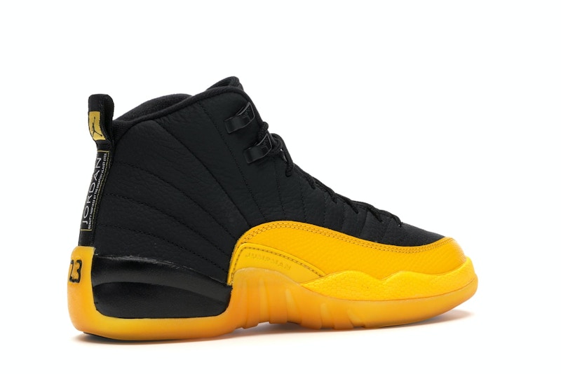 Jordan 12 Retro Black University Gold (GS)