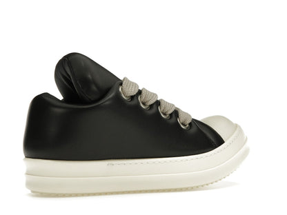 Rick Owens Jumbo Lace Padded Sneaks Low Black Milk