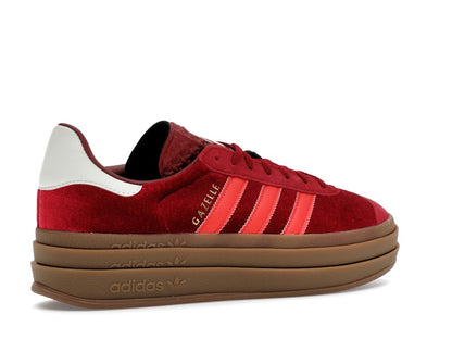 adidas Gazelle Bold Bright Red Velvet (Women's)