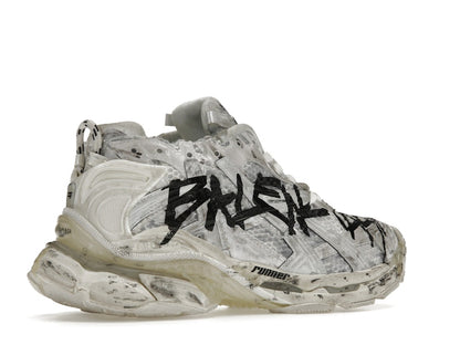 Balenciaga Runner Graffiti White