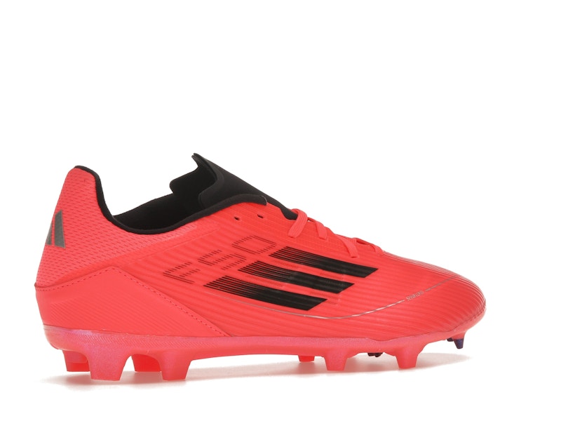 adidas F50 League Firm/Multi-Ground Turbo Aurora Black Platinum Metallic