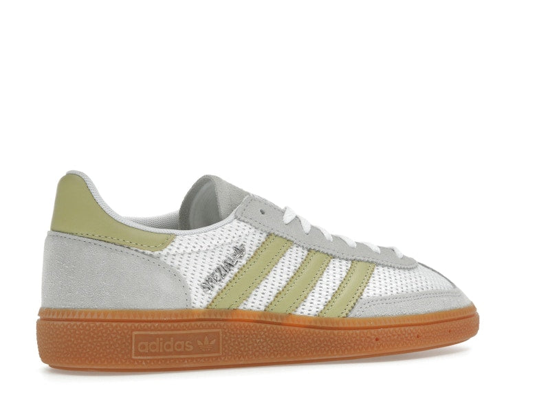 adidas Handball Spezial White Powder Yellow (Women's)