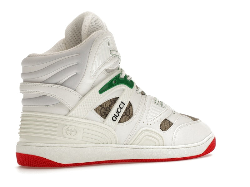 Gucci Basket White Demetra Red