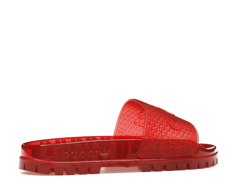 adidas x Gucci Adilette Slide Red