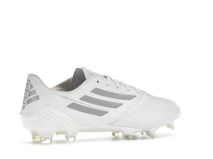 adidas Adizero F50 4 Leather FG White Silver Metallic