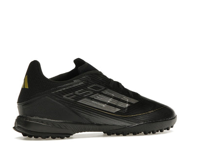 adidas F50 League Turf Core Black Iron Metallic Gold Metallic