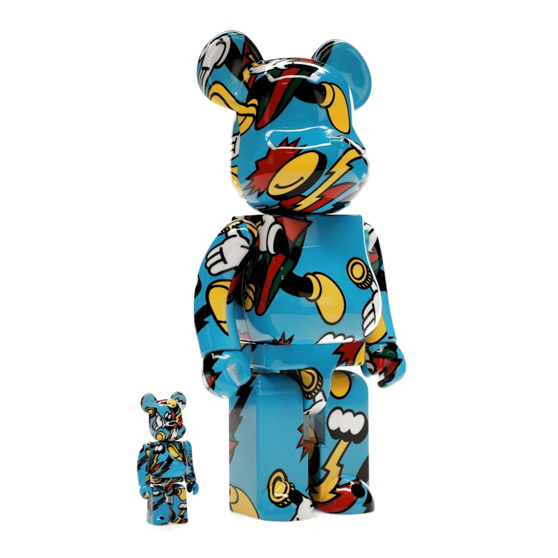 Bearbrick Grafflex 100% & 400% Set