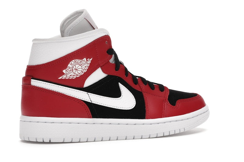 Jordan 1 Mid Gym Red Black (Women's)