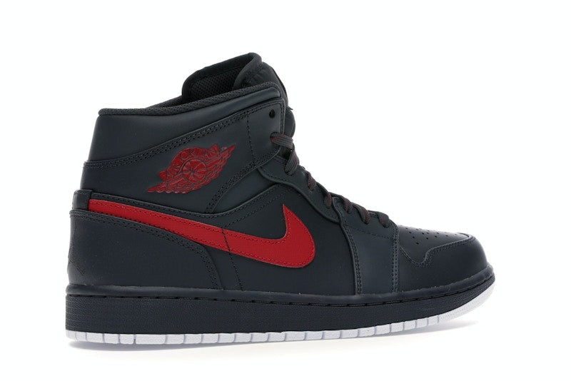 Jordan 1 Retro Mid Anthracite Gym Red