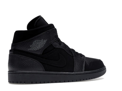 Jordan 1 Mid Black Dark Smoke Grey