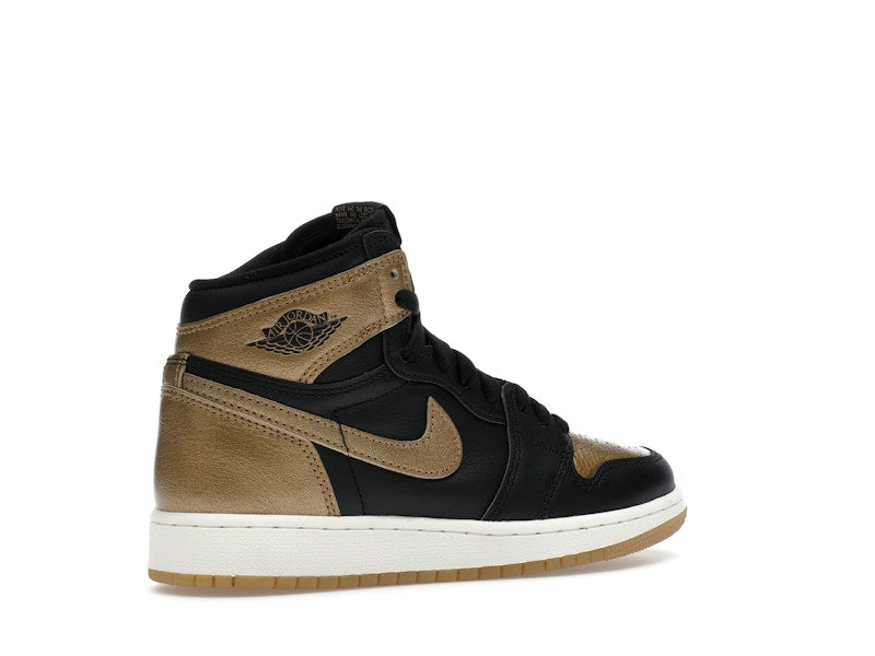 Jordan 1 Retro High OG Black Metallic Gold (GS)