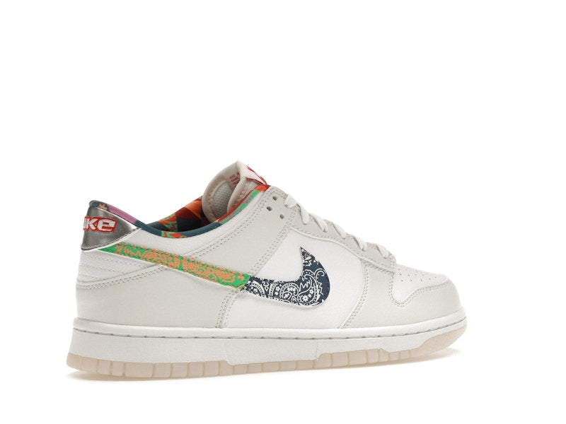 Nike Dunk Low White Multi-Color Paisley (GS)