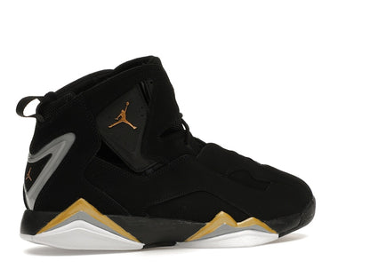 Jordan True Flight Black Metallic Gold