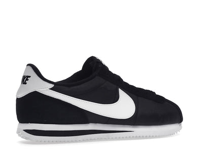 Nike Cortez Basic Nylon Black White-Metallic Silver