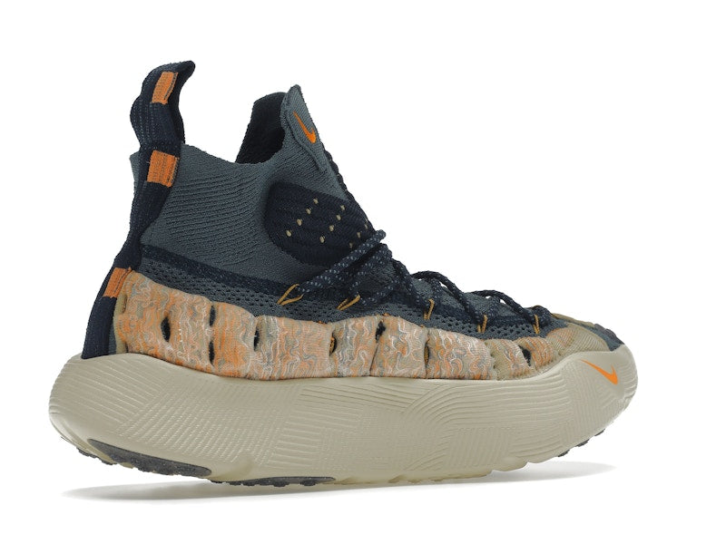 Nike ISPA Sense Flyknit Mineral Slate Magma Orange