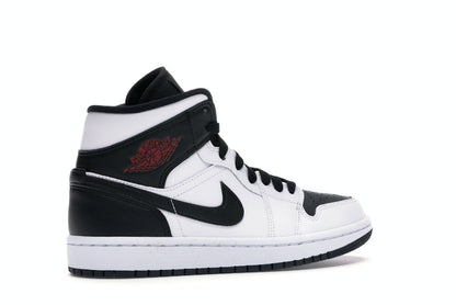 Jordan 1 Mid Reverse Black Toe (Women's)