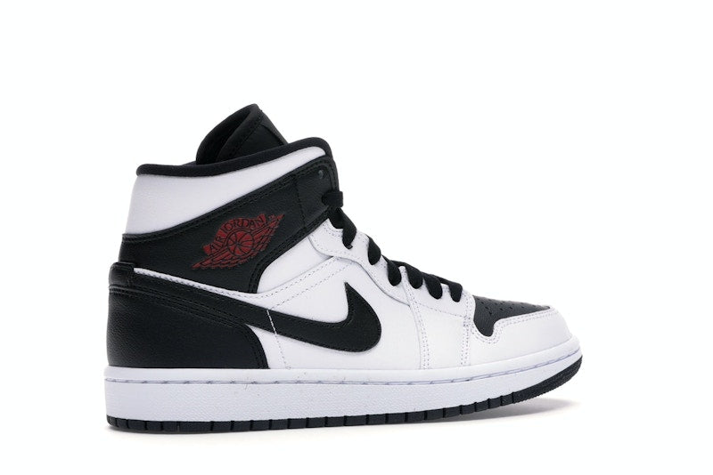 Jordan 1 Mid Reverse Black Toe (Women's)