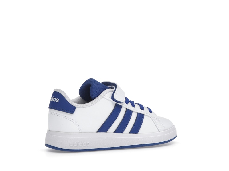 adidas Grand Court 2.0 Cloud White Royal Blue Core Black (PS)