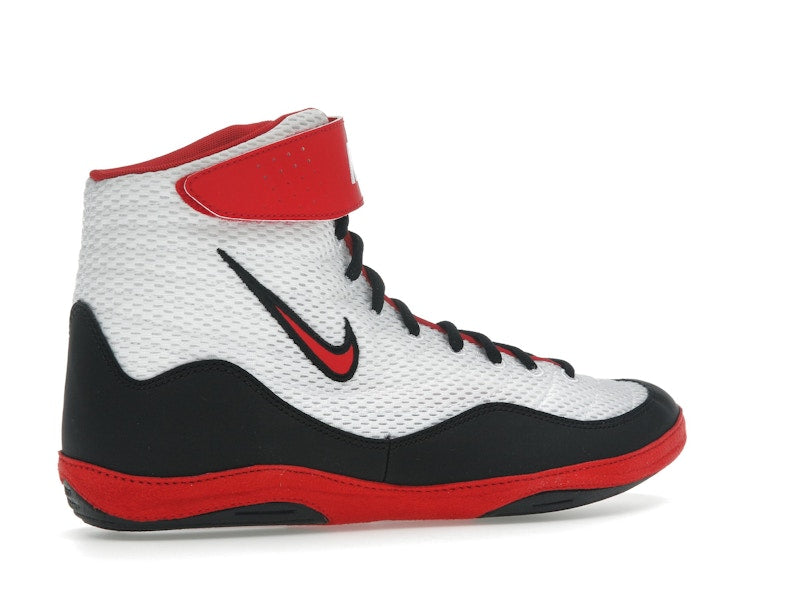 Nike Inflict White Black University Red