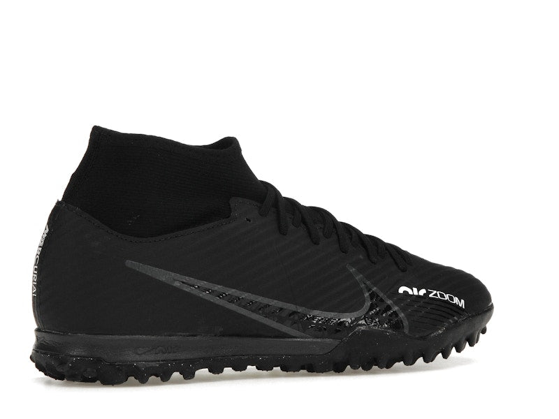 Nike Zoom Mercurial Superfly 9 Academy TF Black Dark Smoke Grey