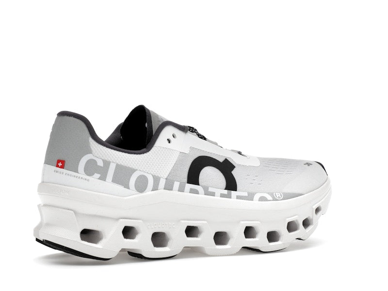 On Running Cloudmonster White Black (Women's)