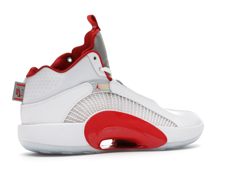 Jordan XXXV Fire Red (Icy Sole)