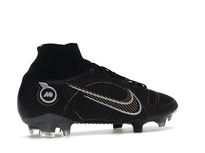 Nike Mercurial Superfly 8 FG Black Metallic Silver Gold