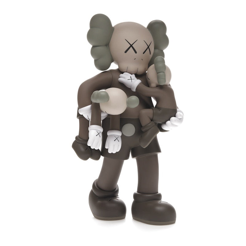 KAWS Clean Slate Vinyl Figure Brown