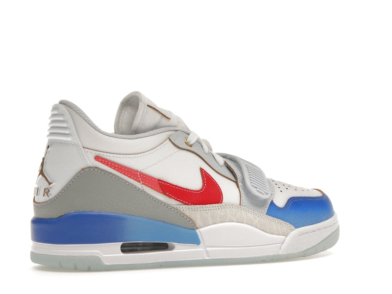 Jordan Legacy 312 Low White Game Royal University Red