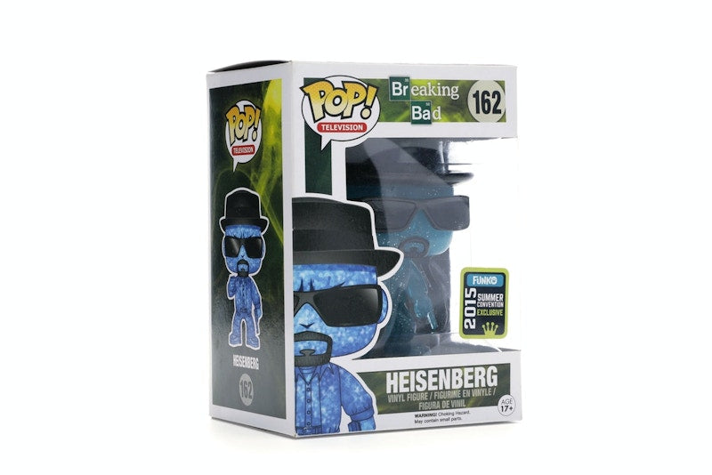 Funko Pop! Television Breaking Bad Heisenberg (Blue Crystal) Summer Convention Exclusive Figure #162