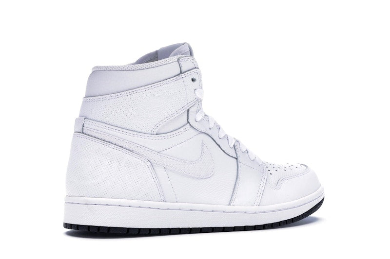 Jordan 1 Retro White Perforated