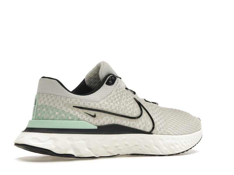 Nike React Infinity Run Flyknit 3 Phantom Black Mint