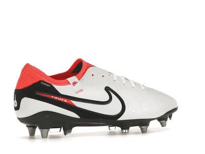 Nike Tiempo Legend 10 Elite SG-Pro White Black Bright Crimson