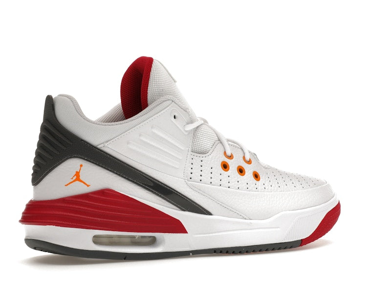 Jordan Max Aura 5 White Cardinal Red