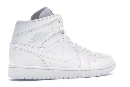 Jordan 1 Mid Triple White (2018)