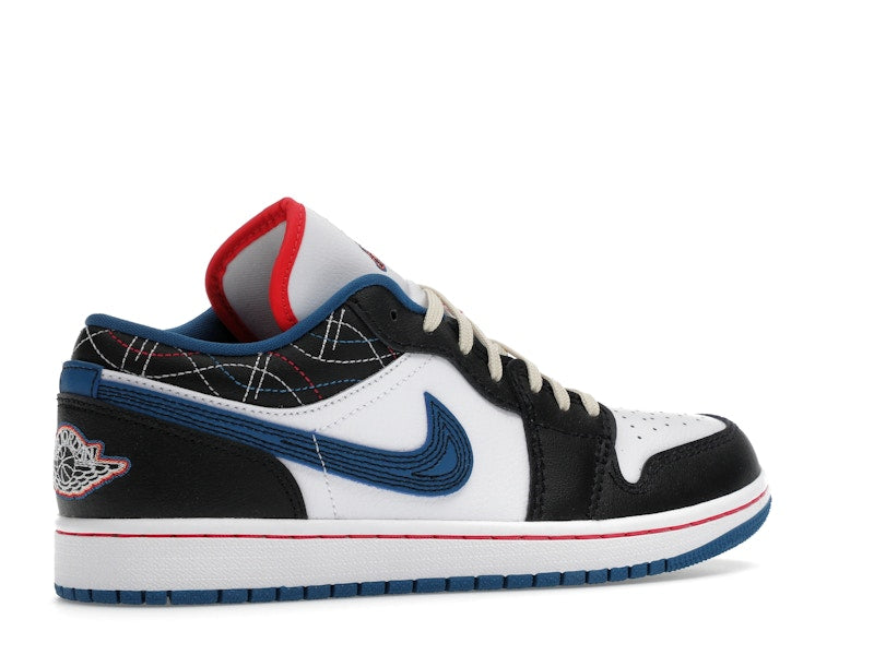 Jordan 1 Low SE Industrial Blue Sashiko