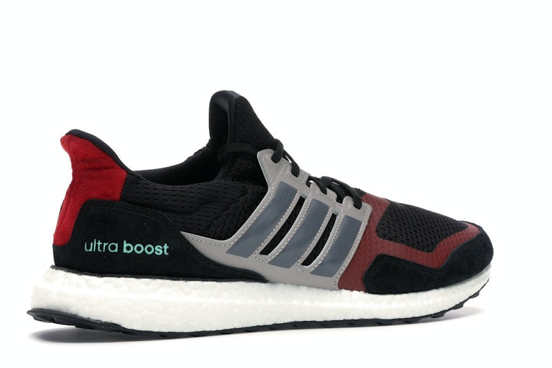 adidas Ultra Boost S&L Black Grey Power Red