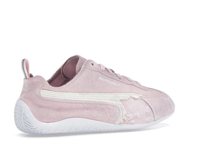 Balenciaga x Puma Speedcat Suede Distressed Pink White