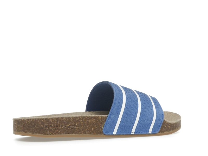 adidas Adilette Slides Royal Blue Core White Gum