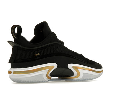 Jordan 36 Low Black Gold (Clear Sole)