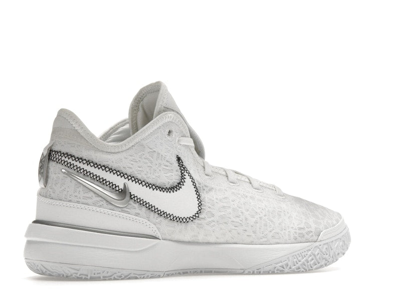 Nike Zoom LeBron NXXT Gen White Metallic Silver