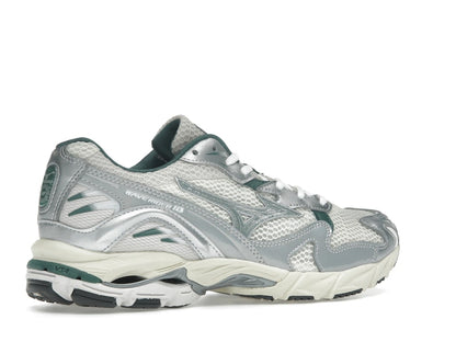 Mizuno Wave Rider 10 White Slate Bistro Green