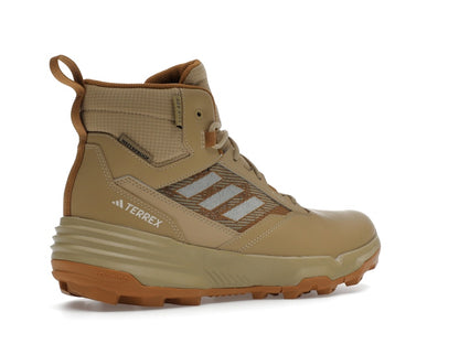 adidas Terrex Unity Leather Mid Rain.RDY Beige Tone Ecru Tint Mesa