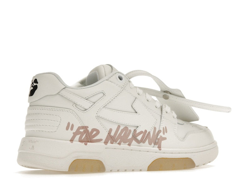 OFF-WHITE Out Of Office For Walking White Pink (Women's)
