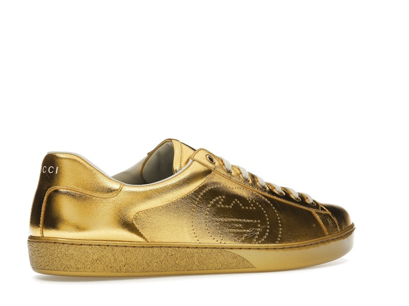 Gucci Ace Metallic Gold