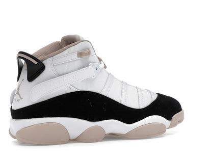 Jordan 6 Rings White Fossil Stone Black