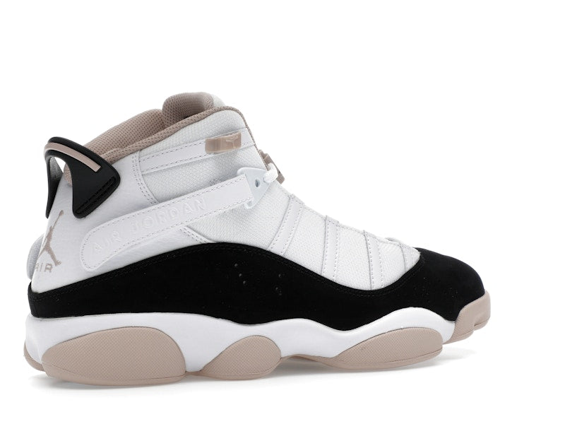 Jordan 6 Rings White Fossil Stone Black
