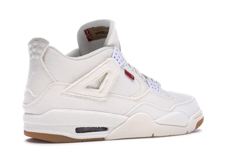 Jordan 4 Retro Levi's White (Blank Tag)